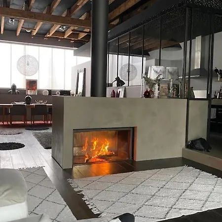 Rum i privatbostad Loft Bellamy Nantes